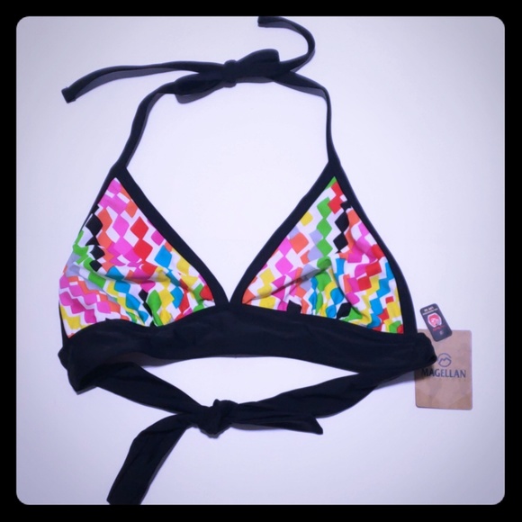 NWT Magellan Bikini Swimsuit Top Sz 4 - Picture 1 of 7